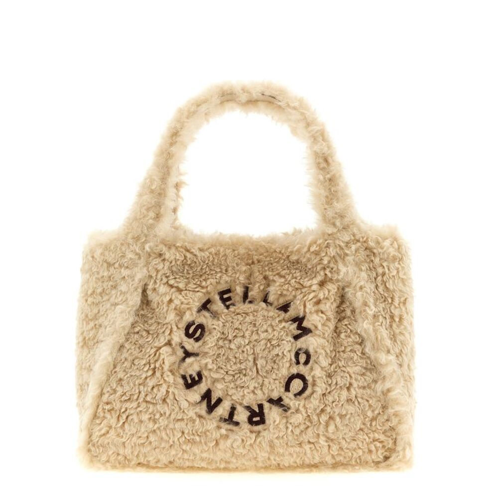 Stella McCartney Beige Polyester Tote Women's Bag
